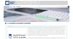 Desktop Screenshot of elearning.uni-wuerzburg.de