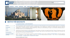 Desktop Screenshot of geschichte.uni-wuerzburg.de