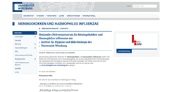 Desktop Screenshot of meningococcus.uni-wuerzburg.de