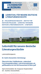 Mobile Screenshot of ndl1.germanistik.uni-wuerzburg.de