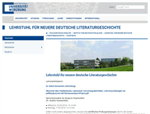 Tablet Screenshot of ndl1.germanistik.uni-wuerzburg.de