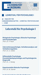 Mobile Screenshot of i1.psychologie.uni-wuerzburg.de