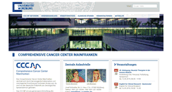 Desktop Screenshot of ccc.uni-wuerzburg.de
