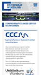 Mobile Screenshot of ccc.uni-wuerzburg.de