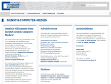 Tablet Screenshot of mcm.uni-wuerzburg.de