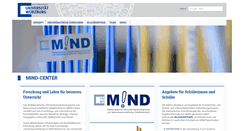 Desktop Screenshot of mind.uni-wuerzburg.de
