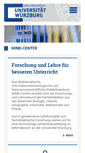 Mobile Screenshot of mind.uni-wuerzburg.de