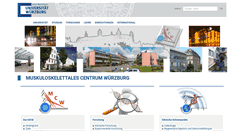 Desktop Screenshot of mcw.medizin.uni-wuerzburg.de