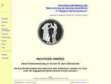 Tablet Screenshot of kolleg.theologie.uni-wuerzburg.de